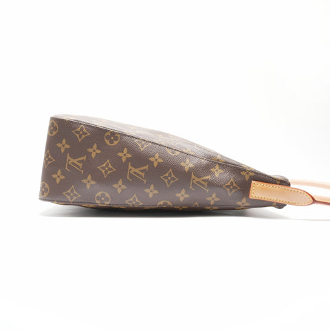 LOUIS VUITTON 2001 Monogram Looping GM Shoulder Bag Brown WS23793