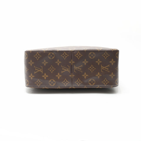 LOUIS VUITTON 2001 Monogram Looping GM Shoulder Bag Brown WS23793