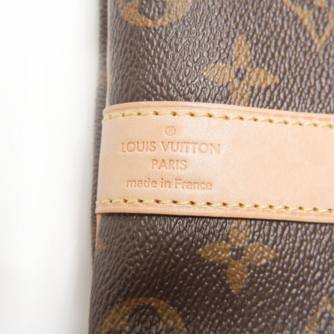 LOUIS VUITTON 2009 Monogram Keepall Bandouliere 50 Boston bag Brown WS23794