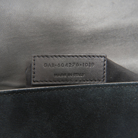 YVES SAINT LAURENT Suede Kate Shoulder Bag black WS23796