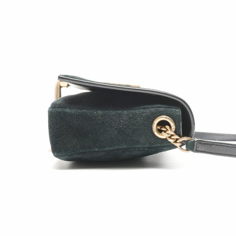 YVES SAINT LAURENT Suede Kate Shoulder Bag black WS23796