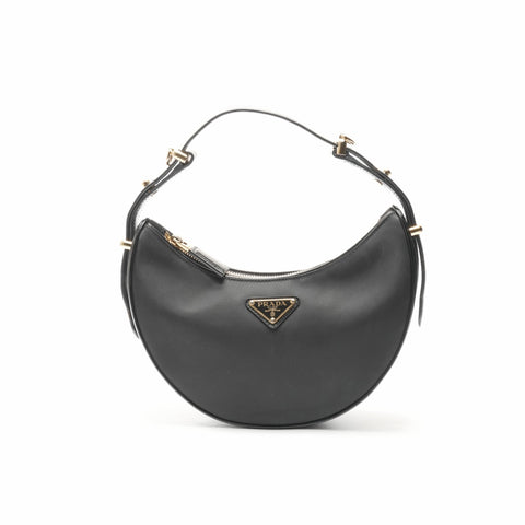 PRADA Nylon Arce Shoulder Bag black WS23797