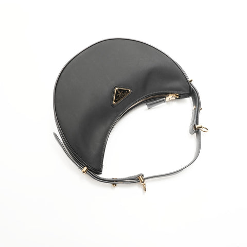 PRADA Nylon Arce Shoulder Bag black WS23797