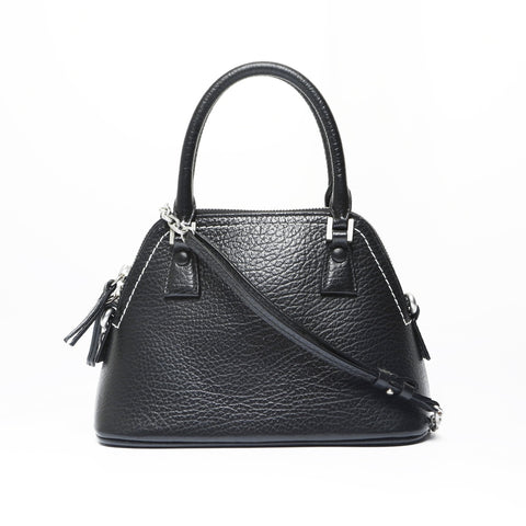 Maison Margiele Leather 2-Way 5AC Micro Shoulder Bag black WS23802