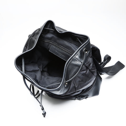 BALENCIAGA Classic Traveler Padded Nylon Backpack Â· Daypack black WS23804