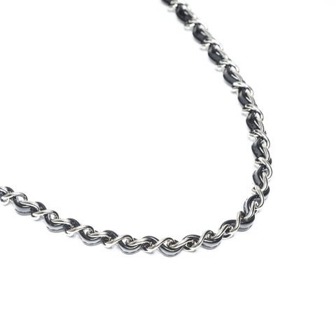 CHANEL No. 11 2006-2008 Patent leather icon motif Shoulder Bag black WS23812