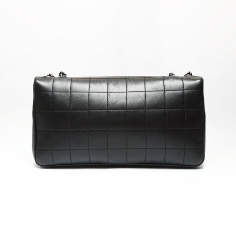 CHANEL 10 series 2005-2006 Chocolate Bar Shoulder Bag black WS23815