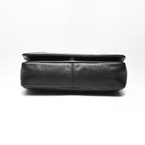 CHANEL 10 series 2005-2006 Chocolate Bar Shoulder Bag black WS23815