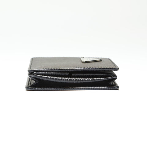 PRADA Safiano leather Coin case black WS23818