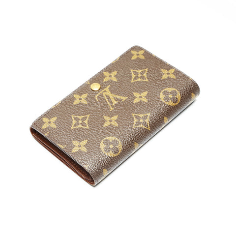 LOUIS VUITTON 2008 M61736 Monogram Portefeuille Tresor Bifold Wallet Brown WS23825
