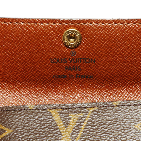 LOUIS VUITTON 2003 Monogram Ludlow M61927 Coin case Brown WS23826