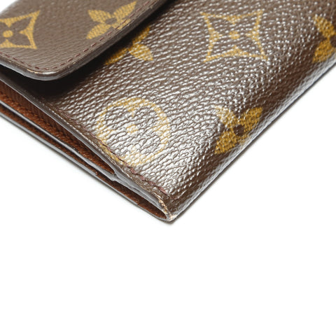 LOUIS VUITTON 2003 Monogram Ludlow M61927 Coin case Brown WS23826