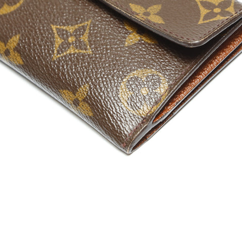 LOUIS VUITTON 2003 Monogram Ludlow M61927 Coin case Brown WS23826