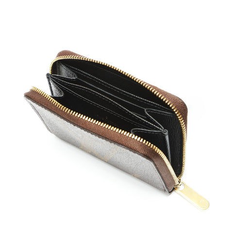 LOUIS VUITTON M69354 Monogram Giant Zippy Coin Purse Coin case Brown WS23828