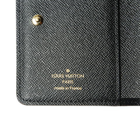 LOUIS VUITTON M81461 Monogram Reverse Portefeuille Lou Bifold Wallet Brown WS23829