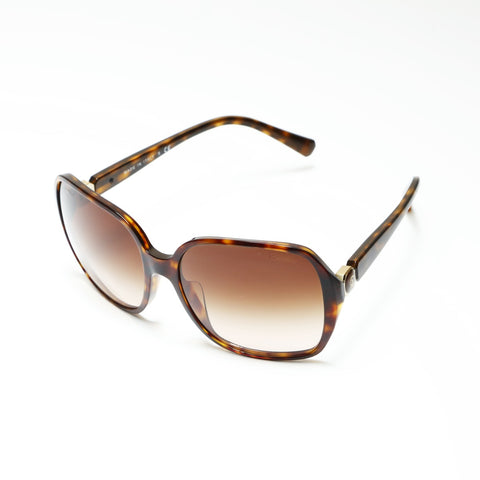 CHANEL No. 6 2000-2002 COCO Mark 太阳镜 棕色 WS23834