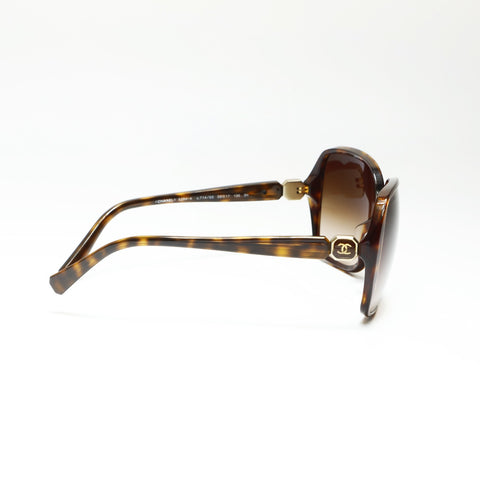 CHANEL No. 6 2000-2002 COCO Mark 太阳镜 棕色 WS23834