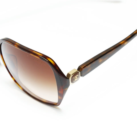 CHANEL No. 6 2000-2002 COCO Mark 太阳镜 棕色 WS23834