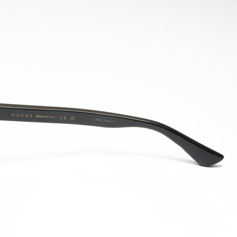 GUCCI Logo gradient lenses sunglasses black WS23836