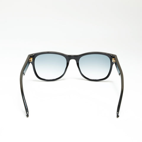 GUCCI Logo gradient lenses sunglasses black WS23836