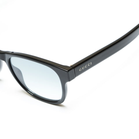 GUCCI Logo gradient lenses sunglasses black WS23836