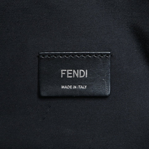 FENDI canvas Shoulder Bag black WS23839