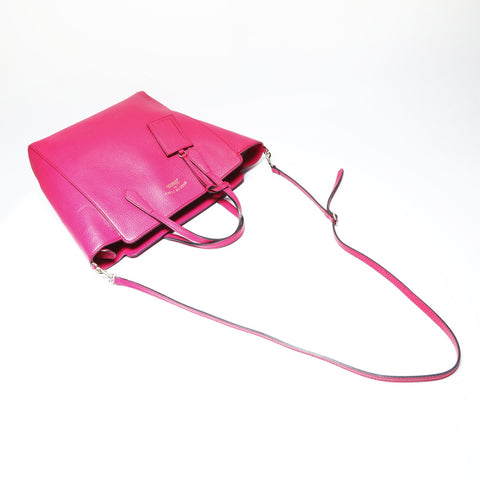 GUCCI Leather Swing Tote Bag pink WS23842