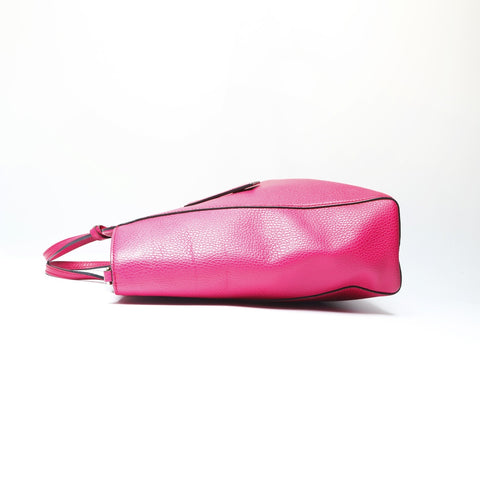 GUCCI Leather Swing Tote Bag pink WS23842