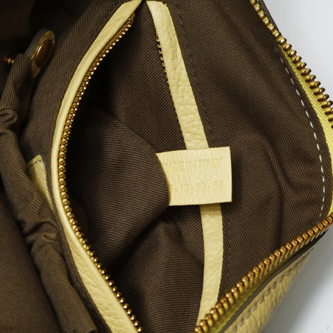 Chloe Leather Marcy 2way Shoulder Bag yellow WS23843