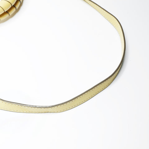 Chloe Leather Marcy 2way Shoulder Bag yellow WS23843