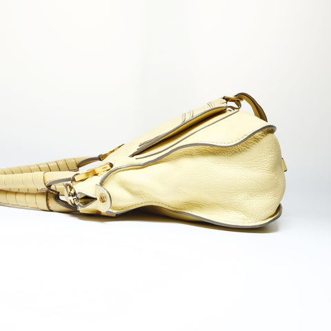 Chloe Leather Marcy 2way Shoulder Bag yellow WS23843
