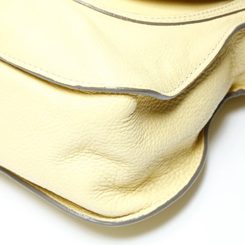 Chloe Leather Marcy 2way Shoulder Bag yellow WS23843