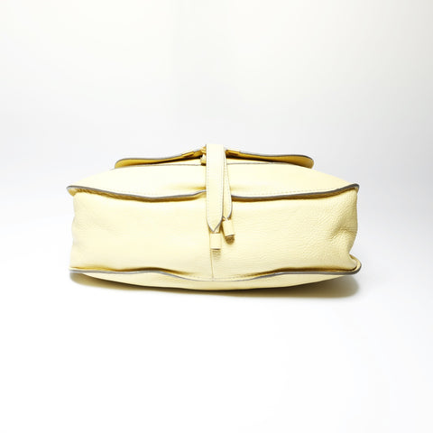 Chloe Leather Marcy 2way Shoulder Bag yellow WS23843