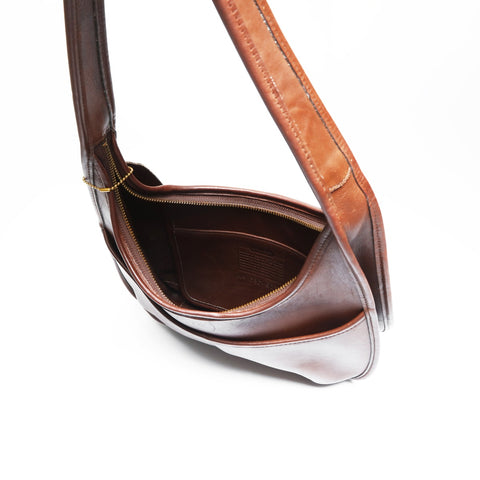 COACH leather Shoulder Bag Brown WS23850