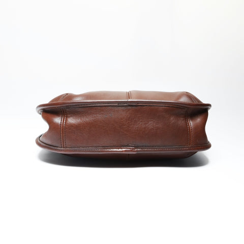 COACH leather Shoulder Bag Brown WS23850