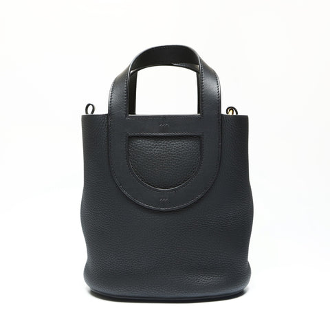 HERMES U-Stempel 2022 In the Loop 18 Handtasche schwarz WS23852