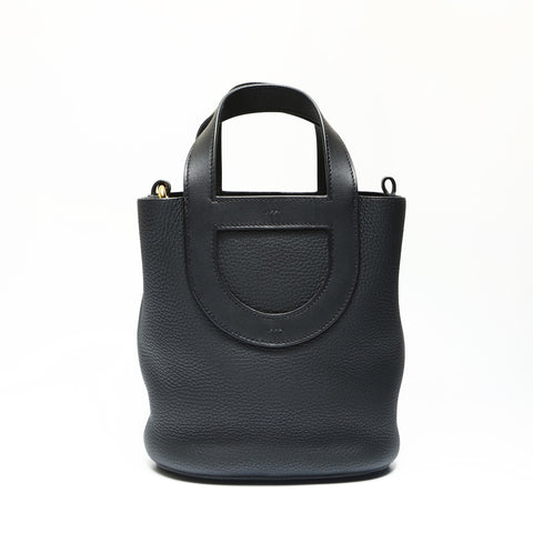 HERMES U stamp 2022 In the Loop 18 Handbag black WS23852