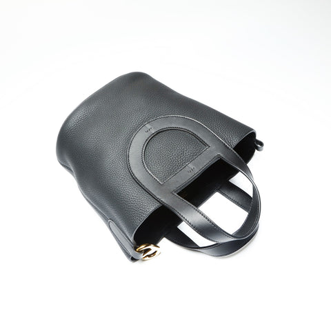 HERMES U-Stempel 2022 In the Loop 18 Handtasche schwarz WS23852