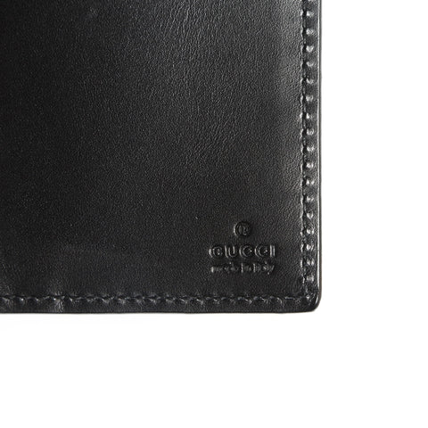 GUCCI GG Shima Leather Purse black WS23859