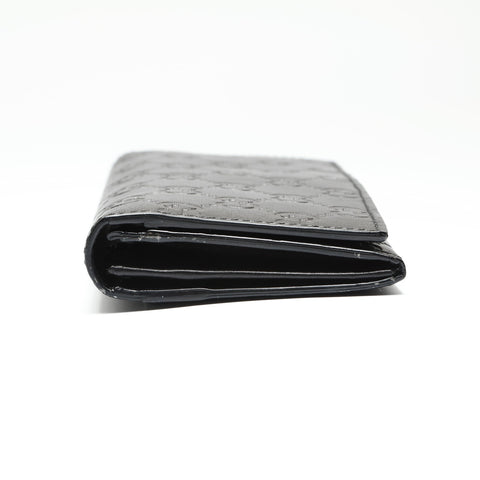 GUCCI GG Shima Leather Purse black WS23859