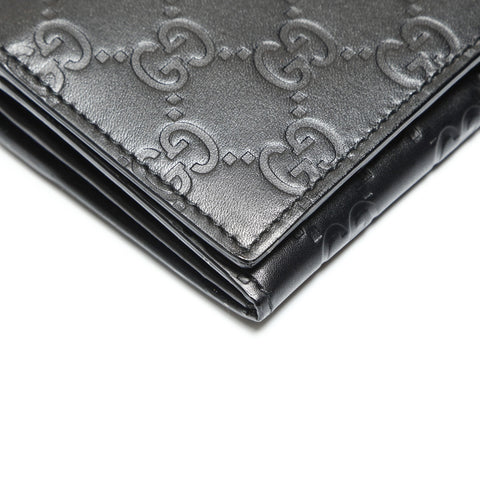 GUCCI GG Shima Leather Purse black WS23859