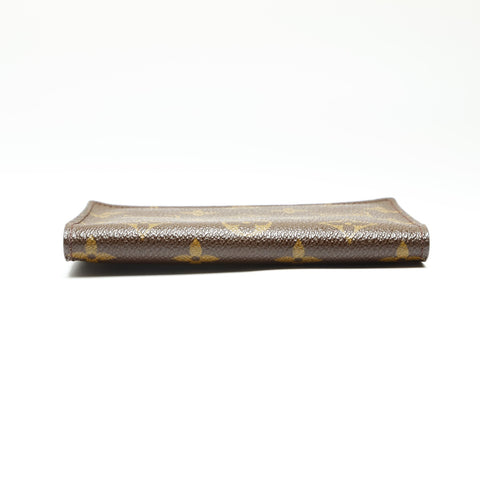 LOUIS VUITTON 2002 Monogram Couverture Passport Case Other accessories Brown WS23861