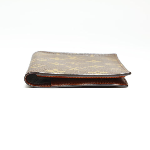 LOUIS VUITTON 2002 Monogram Couverture Passport Case Other accessories Brown WS23861