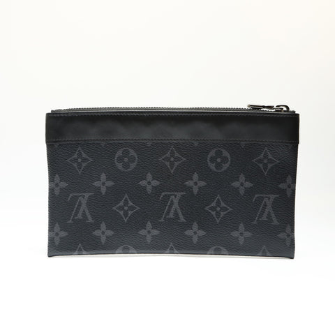 LOUIS VUITTON 2020 Monogram Eclipse Pochette Discovery PM Pouch black WS23862