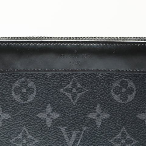 LOUIS VUITTON 2020 Monogram Eclipse Pochette Discovery PM Pouch black WS23862