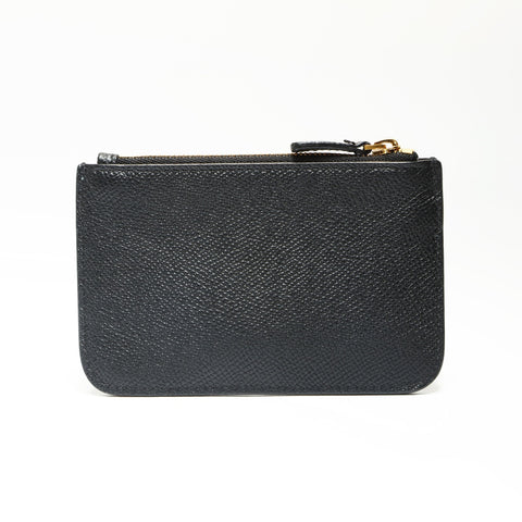 BALENCIAGA BB KEY Leather with Key Ring Coin case black WS23868