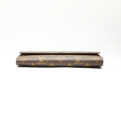 LOUIS VUITTON 2002 Monogram Porte Tresor International Purse Brown WS23870