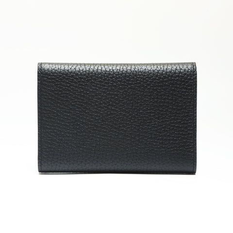 LOUIS VUITTON 2022-2025 Portefeuille Capucines Compact Tri-fold wallet black WS23872
