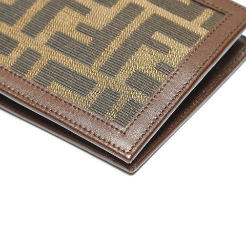 FENDI Zucca canvas Bifold Wallet Brown WS23874