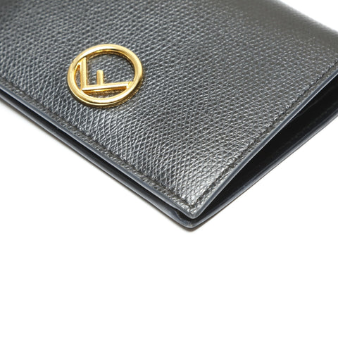 FENDI Leather F is Bifold Wallet black WS23878